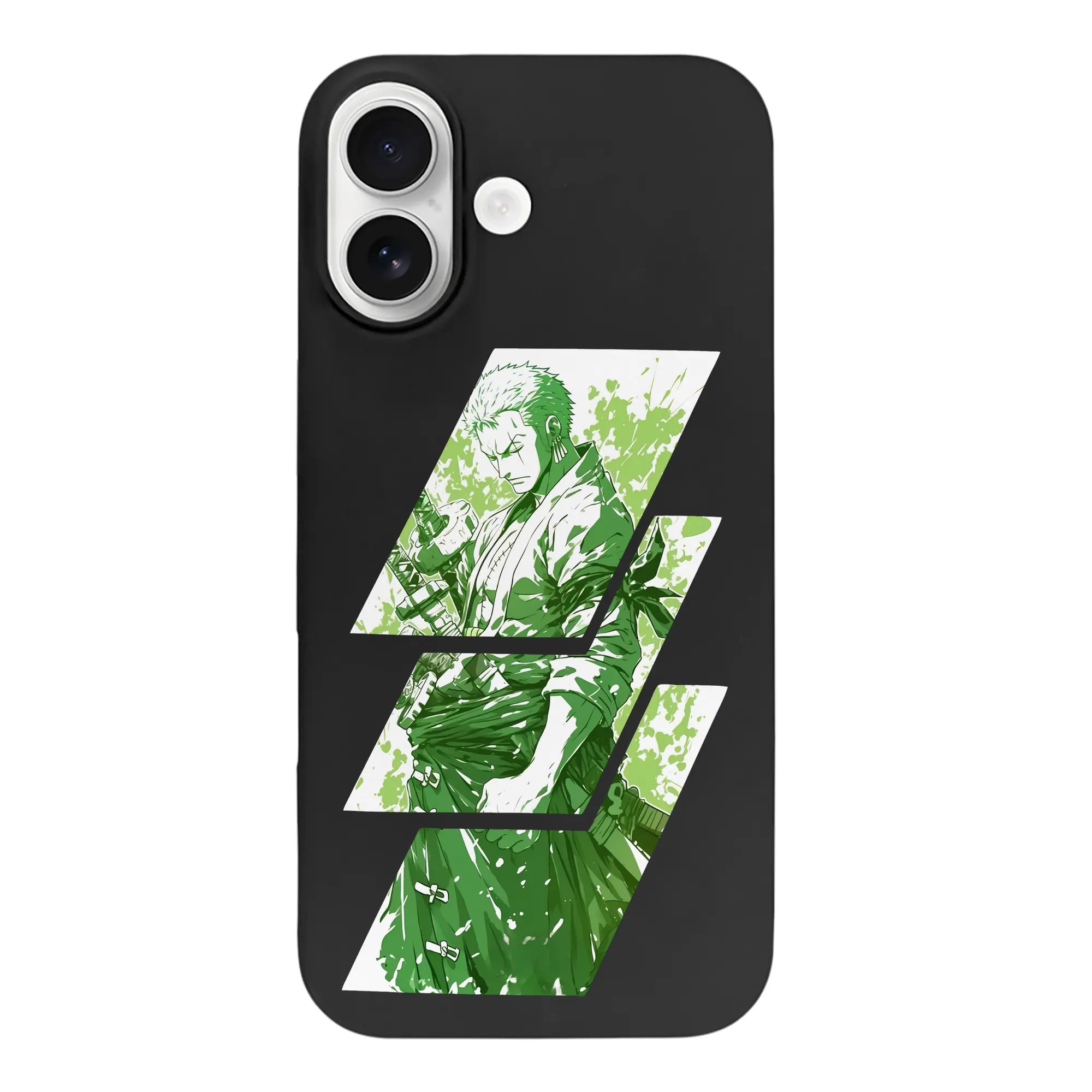 ワンピース グッズ ロロノア・ゾロ - iPhone 17 シリーズ シリコンケース 薄型 耐衝撃 指紋防止 ソフトタッチカバー 精密フィット 傷防止 保護ケース iPhone 17/17 Air/17 Pro/17 Pro Max 対応